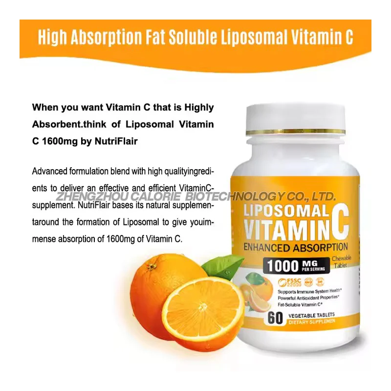 OEM Vitamin Supplements 1000mg Vitamin Complex Tablet Vitamin C Chewable Tablets