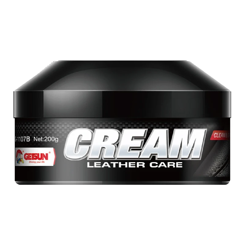 OEM/ODM GETSUN High Quality Leather Polish Leather Cream with Sponge for Car Seat & Leather