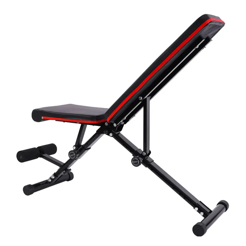 Cheap Decline Multifunctional Flat Gym Ab Sit Up Work Platform Commercial Exercise Work Table Press Chair Weight Foldable Bench