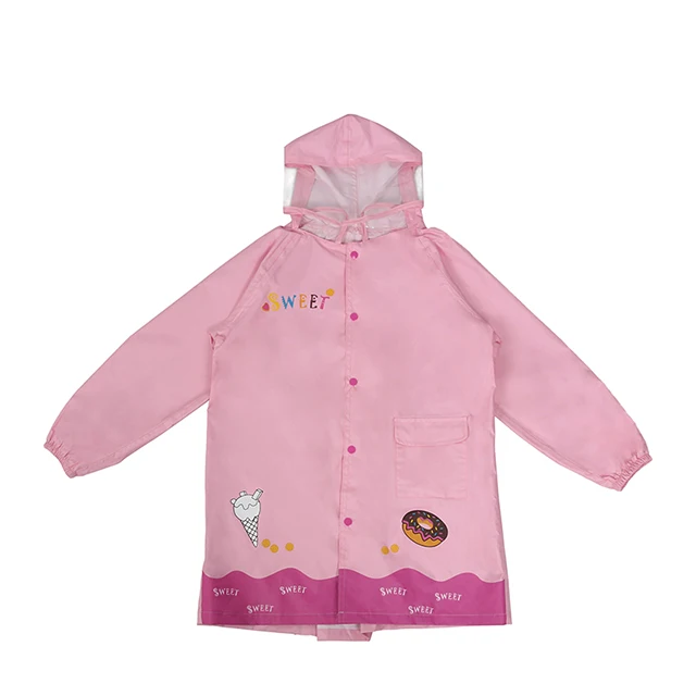 Ok Umbrella High quality fashion cheap waterproof raincoat for kids children