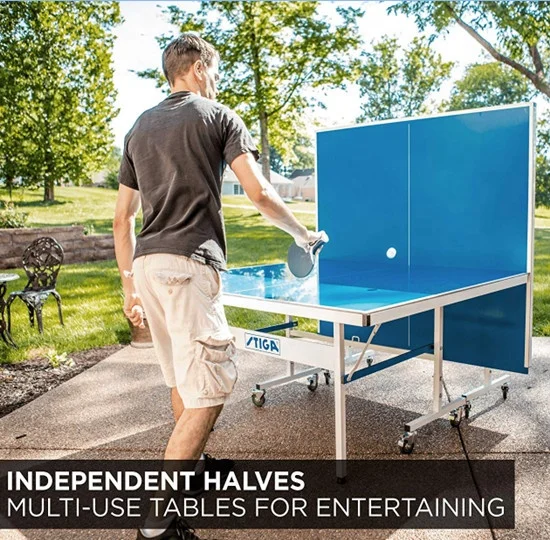 Outdoor waterproof table tennis custom thicknedd SMC micro ping pong table