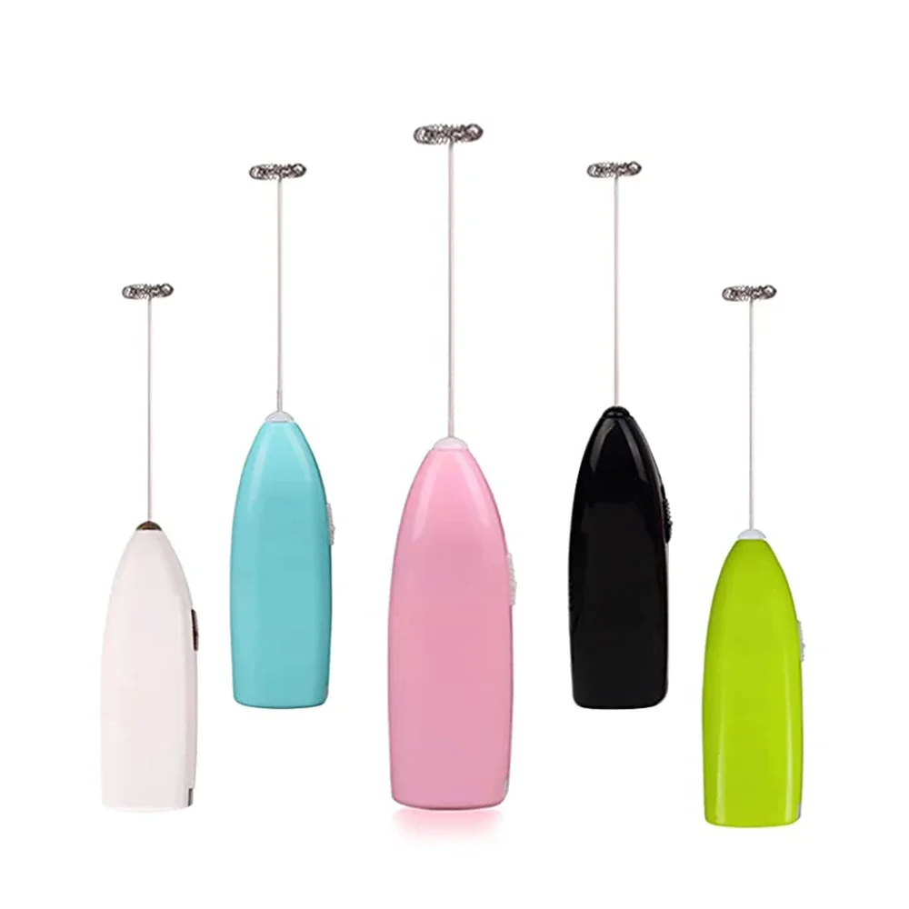 2023 портативный вращающийся миксер для взбивания яиц венчик для молока кофе яйцо венчик маленький мини Электрический взбиватель для яиц для кухни аксессуары