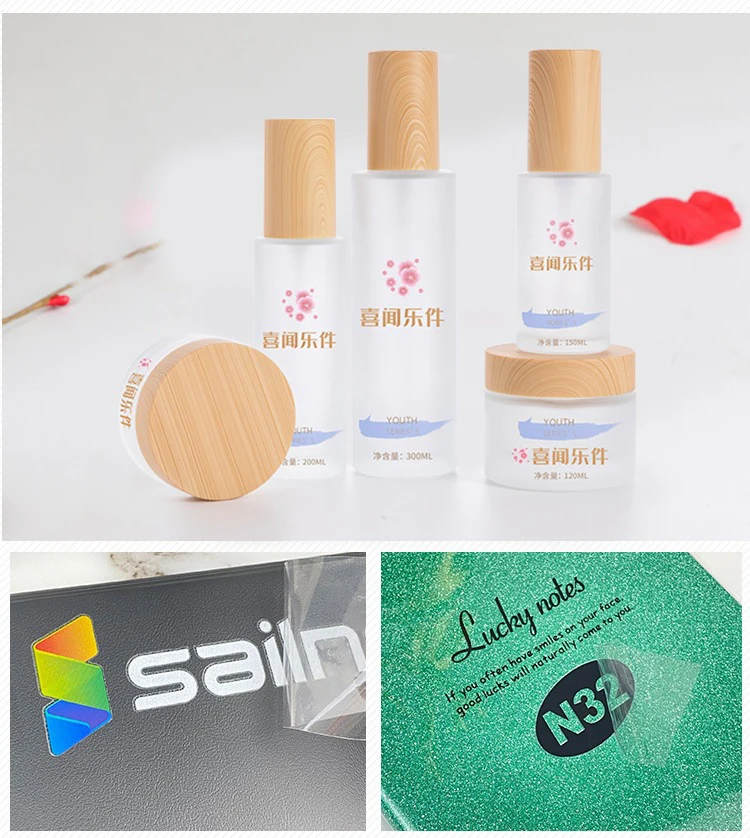 UV Transfer Paste Custom Three-dimensional Pressure Sensitive Sticker Transparent Adhesive Hollowed Out Transfer Label