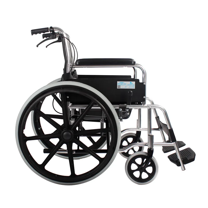 Medical Rehabilitation Therapy Supplies Cheap Price Used Wheel Chair Fold Transport Manual Wheelchair