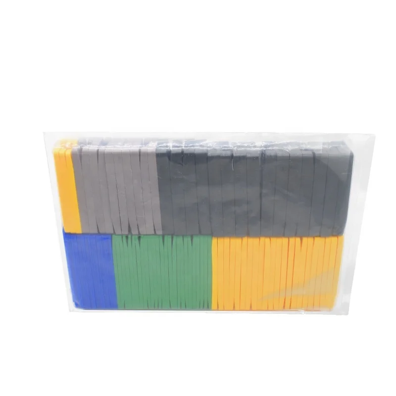 Elehk Aluminum Plastic Window Packers 10mm Window Packs Shims Window Glass Packers