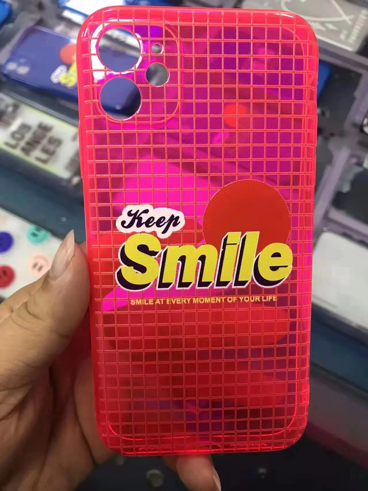 dropshipping to brazil custom phone cases bulk double sid clear back cover case for 11 pro max s21 ultra nokia 6.1 s10 5g plus