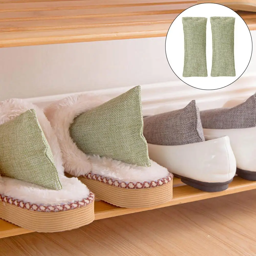 2024 household scented bamboo carbon charcoal filter bag shoe deodorizer moisture absorbent bag