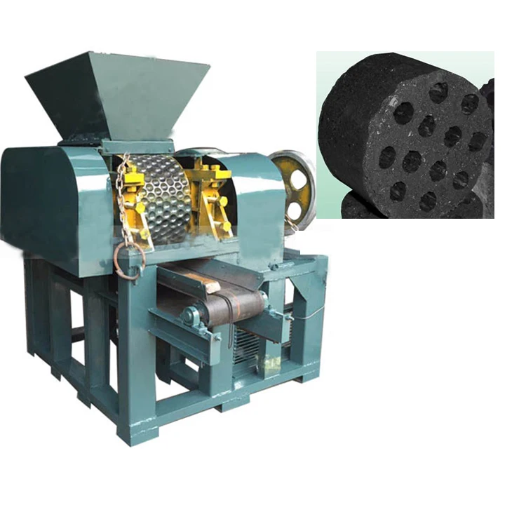 Industry Bbq Coal Powder Ball Press Machine Charcoal Briquette Making Machine
