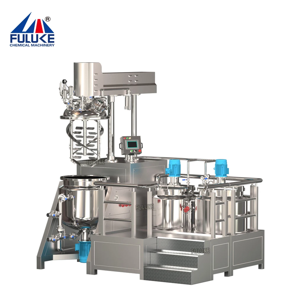 Pizza Saucemaking Machine Pissa Sauce Vacuum Emulsifying Mixer