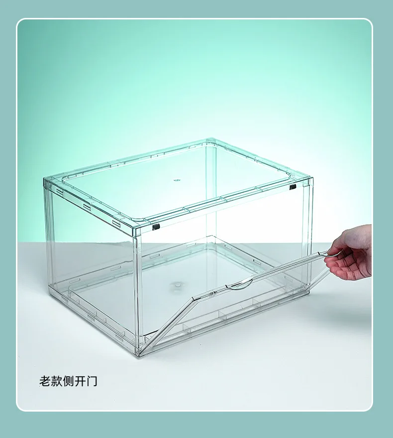 Hot New Products Shoes Box Acrylic Organizer Plastic Shoe Storage Box