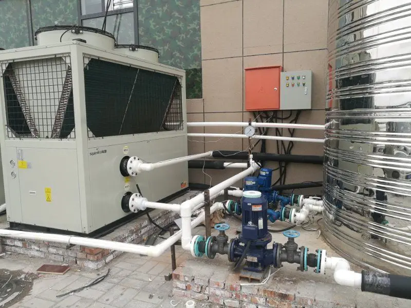 Air Source Heat Pump China EVI House Heating Cooling Hot Water Plate Heat Exchanger Electric with Factory Prices