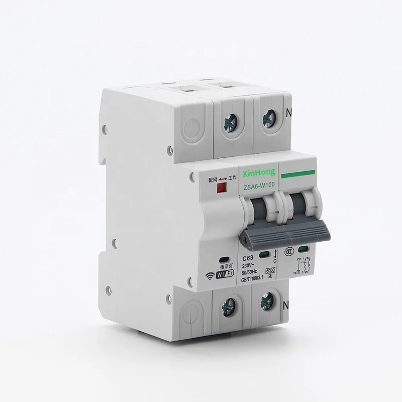 Hot sales smart electric auto recloser switch wifi circuit breaker mcb rccb elcb