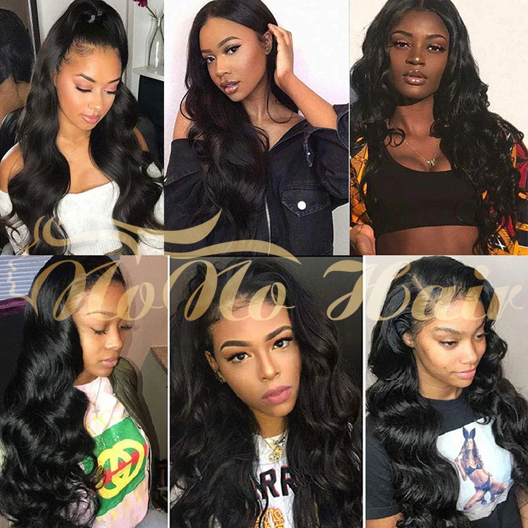 Factory Supplier Human Hair Extension Raw Indian Hair Bundle Unprocessed Virgin Indian Hair Wigs