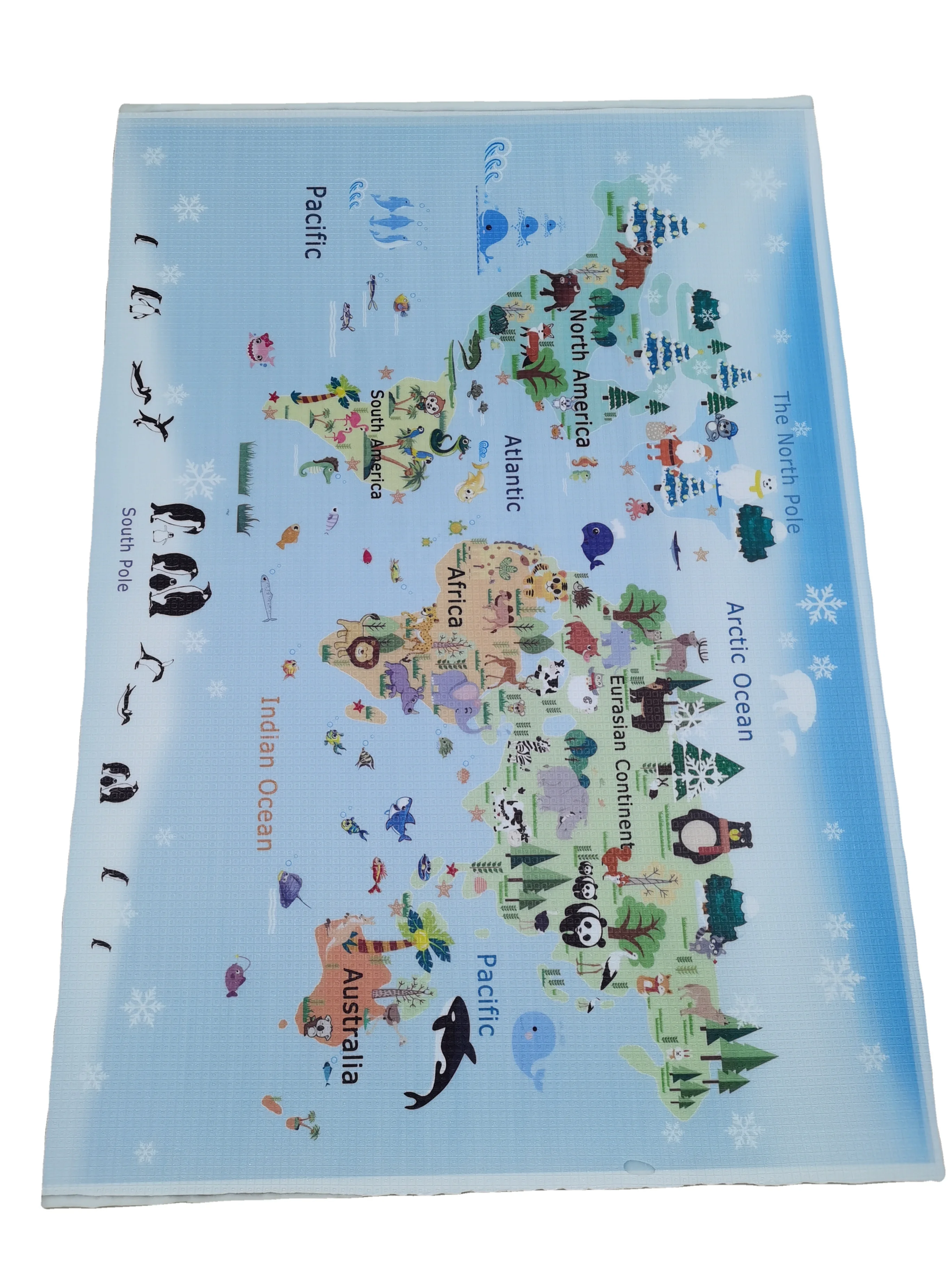 Baby room use baby play mat tpu foam 200x140x1.5cm pu mat for baby