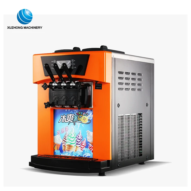 cooling ice cream machine /mini ice cream making machine with R22 Refrigerant