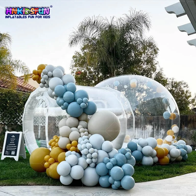 New Pop Up Bubble Tent Clear Tent Dome For Camping Outdoor Single Tunnel Inflatable Bubble Tent