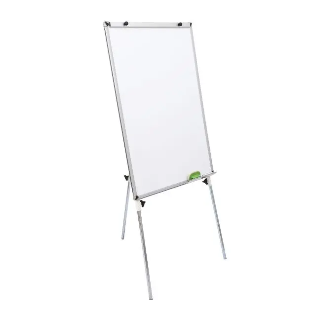 Aluminium Frame Magnetic Flipchart  Whiteboard Tripod Easel Portable Dry Erase Office School Board 70*100cm