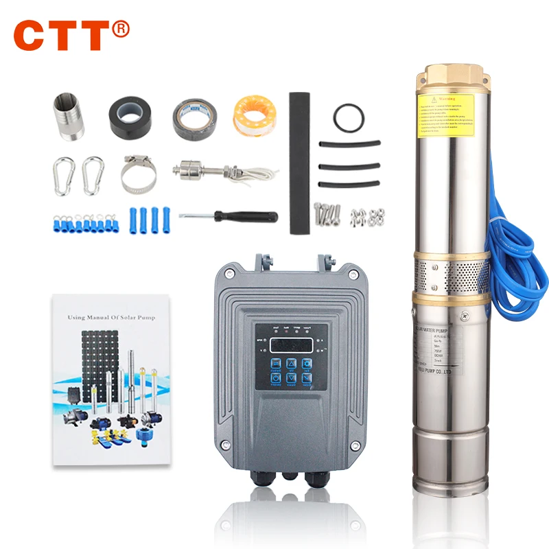 
solar pump kit for agriculture submersible water well solar pumps systems with solar panels 
