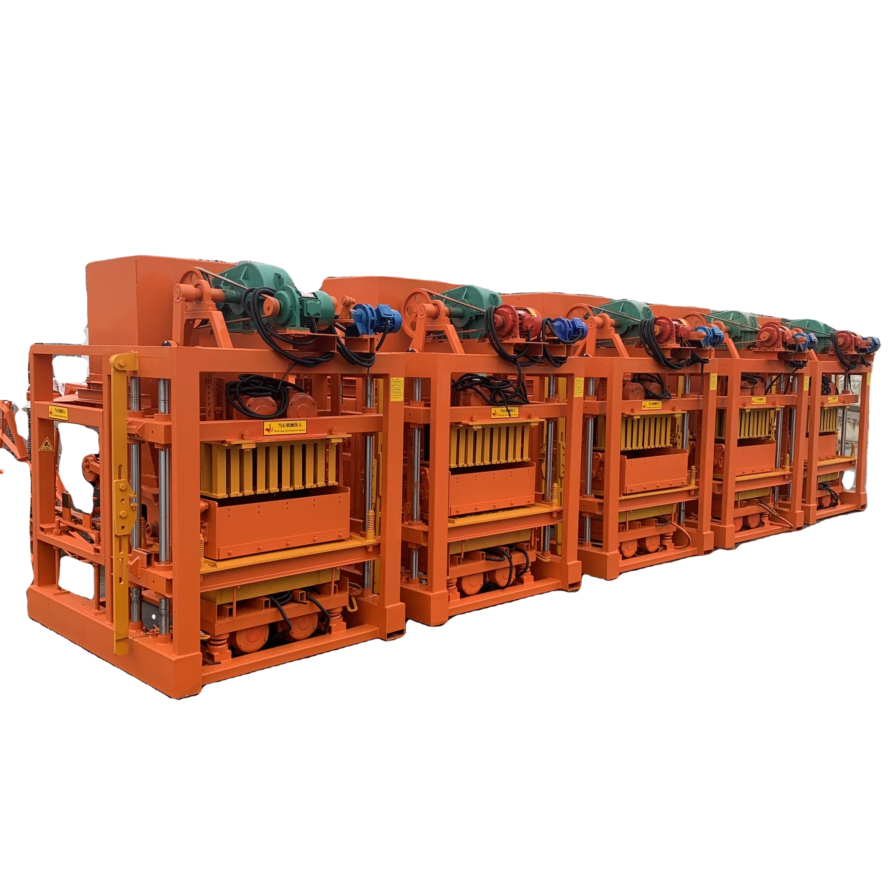 QTJ4-26C automatic price concrete block machine interlocking paver brick mould cement block machinery for sale