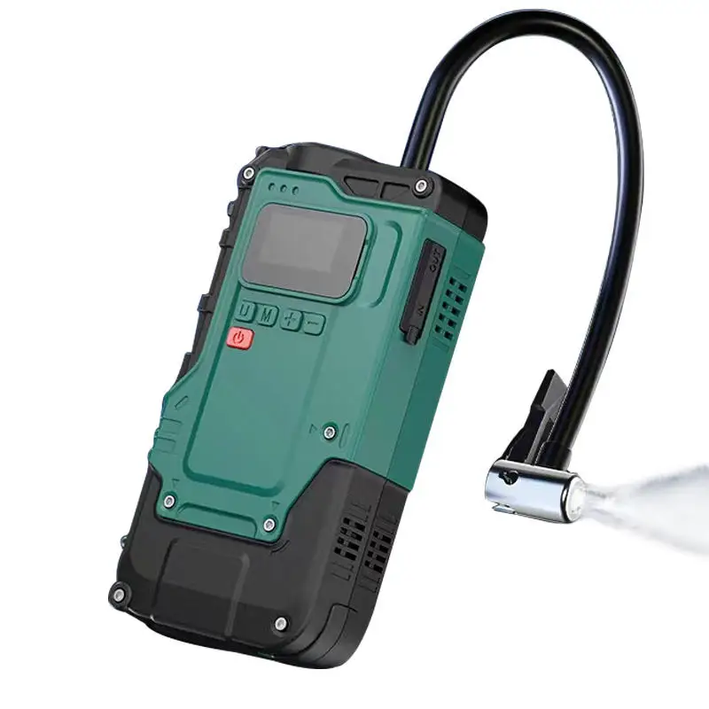 Tire Inflator Portable Air Compressor 6000mAh Portable Air Pump with LED Light 150PSI Air Pump for Car Tires