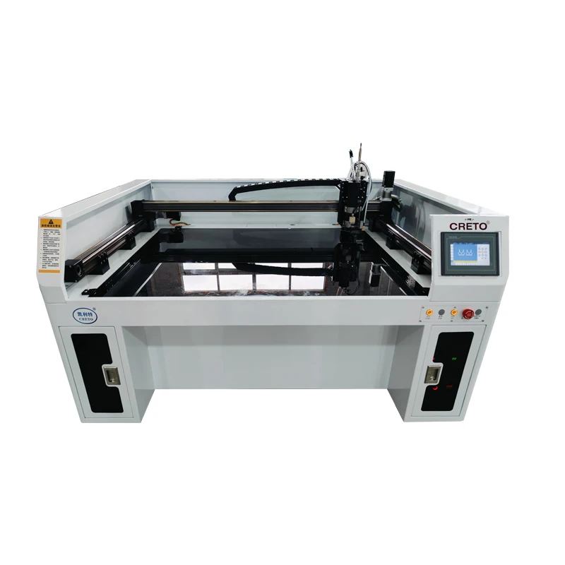 CRETO-SH-1290 Glue Brushing Dispenser Adhesive Dotting Multi-Function Tape Laying Machine