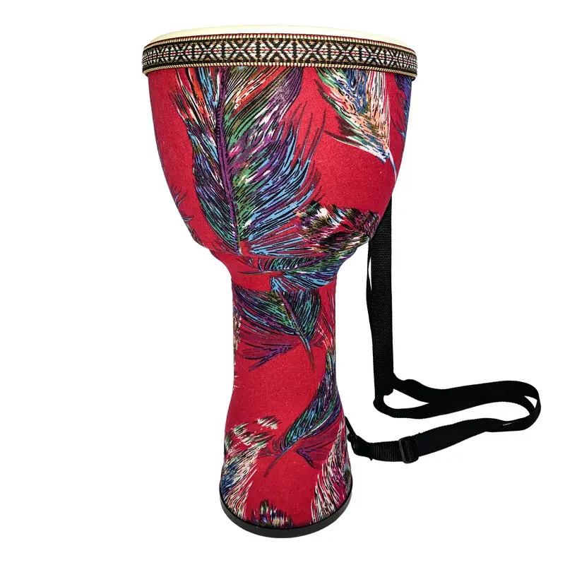 Djembe оптовая продажа импорт из Китая Африканский барабан 10 дюймов жемчужина Индонезия музыка djembe felle
