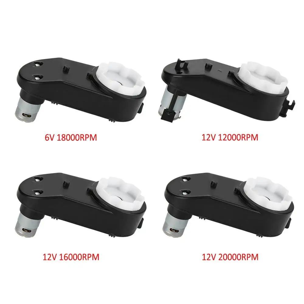 RS39012V Gearbox 18000R,Electric Cars Motor with Gear Box, Toy Car Gear Box,for Kids Electric Cars and Motorcycles High Speed