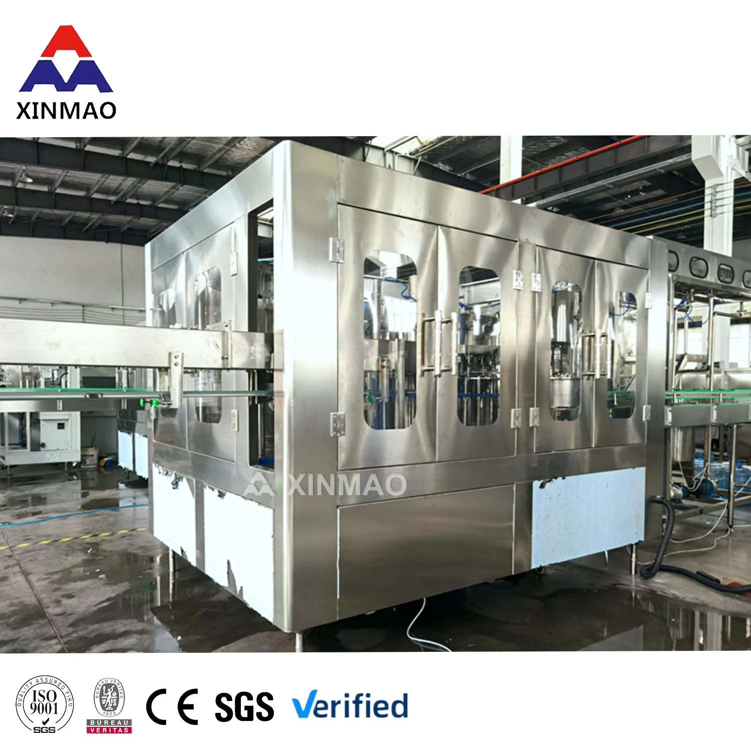 Automatic Small Carbonated Soft Drink Production Machine For Complete Production Line