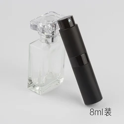 MALIXYZ  Round 15 ml Twist Up Metal Spray Bottle 15 ccl Aluminium Portable Refillable Perfume Atomize  Atomizer Spray Bottle