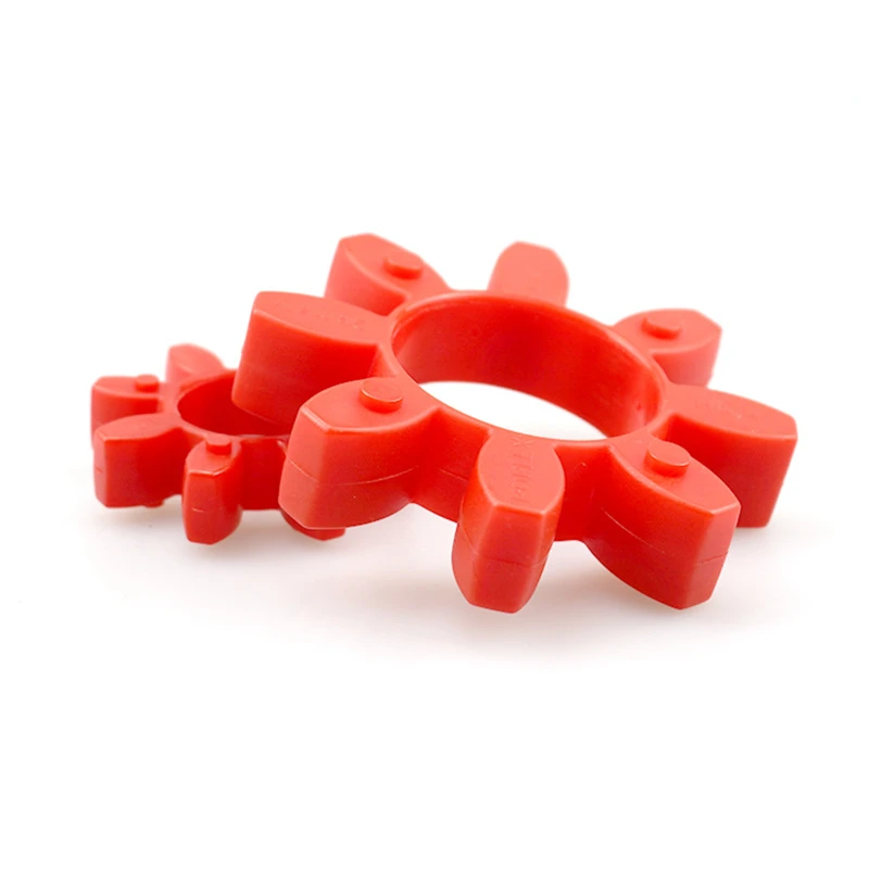 Hexagonal Wheel Polyurethane Plum Cushion With Elastic Cushion For Coupling