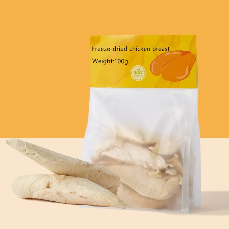 Freeze Dried Raw Complete Meat or Yolk for Cats Dogs High Protein Pet snacks