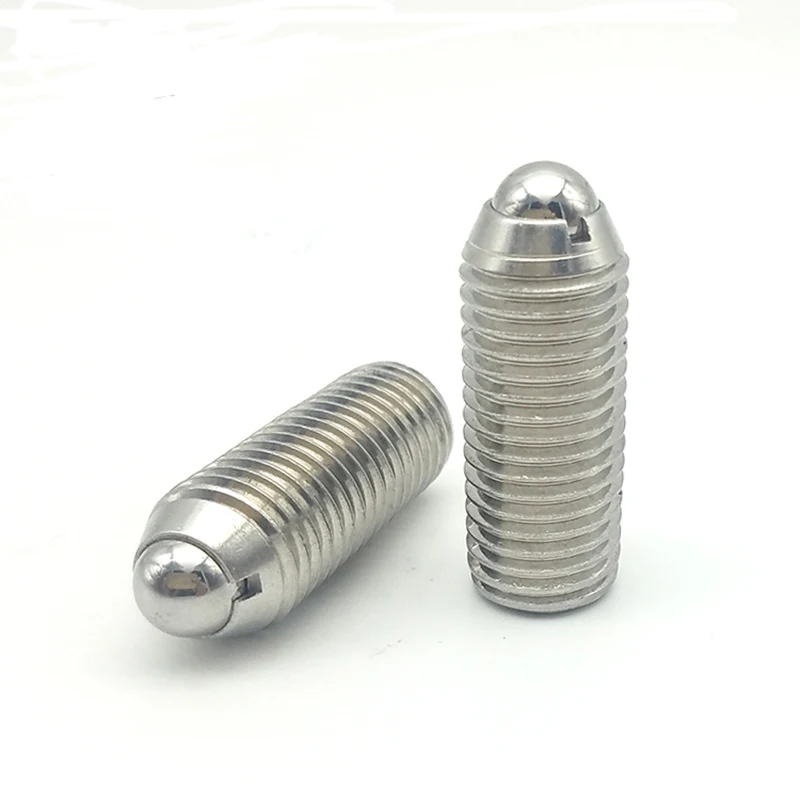 High Quality GN615.3 Heavy Load Spring Plunger 29~35HRC~ SCM435 Hexago Ball Spring Plunger
