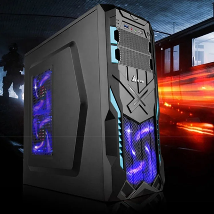 Дешевое производство OEM ODM ручная пресс-форма для 22 дюймов core i5 CPU RAM 16GB 1 ТБ жесткий диск SSD GTX 1060 6 ГБ GPU VGA Настольный игровой компьютер ПК