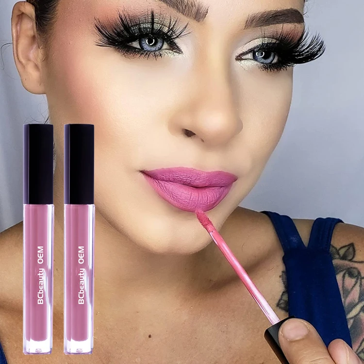 Custom High Quality Ultimate Vegan Long Lasting Waterproof Soft Smooth Pink Magic Cosmetic Lipstick