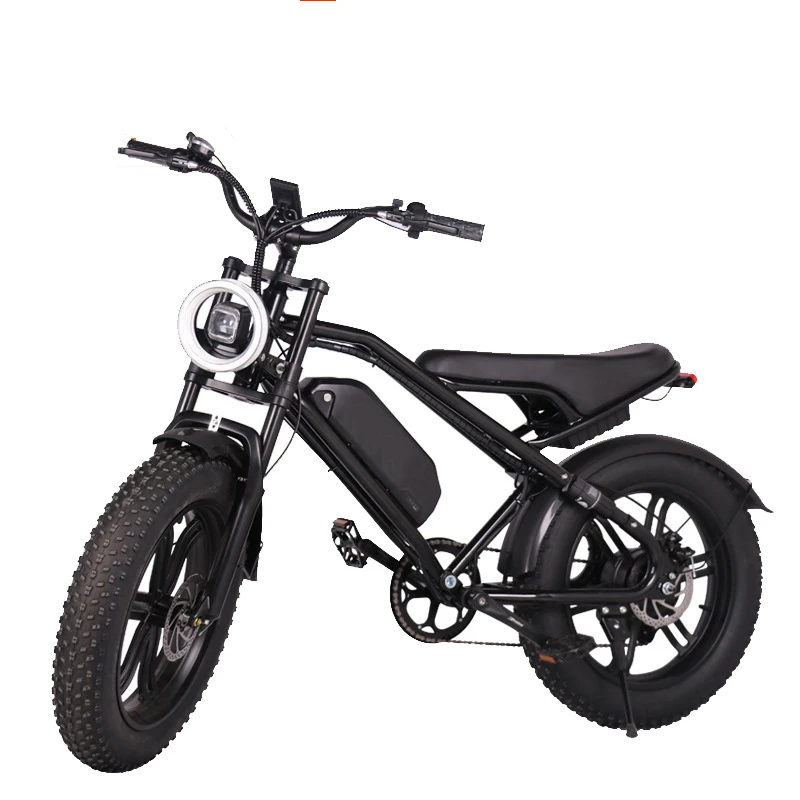 Export 20 inch Fat tire off-road electrical bike mountain assisted electric bicycle for adult beach snow bike
