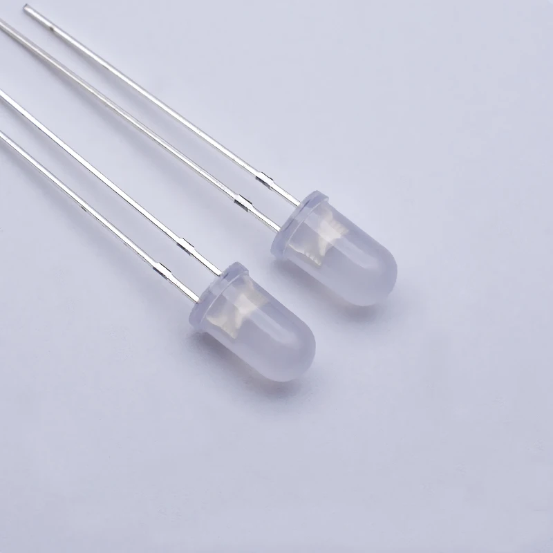 CZINELIGHT Factory 5mm Round Top Diffused pink Dip Led Diode