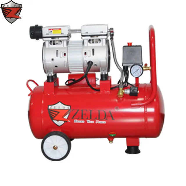 portable 24L oil free silent 600W air compressor 220v air compressor