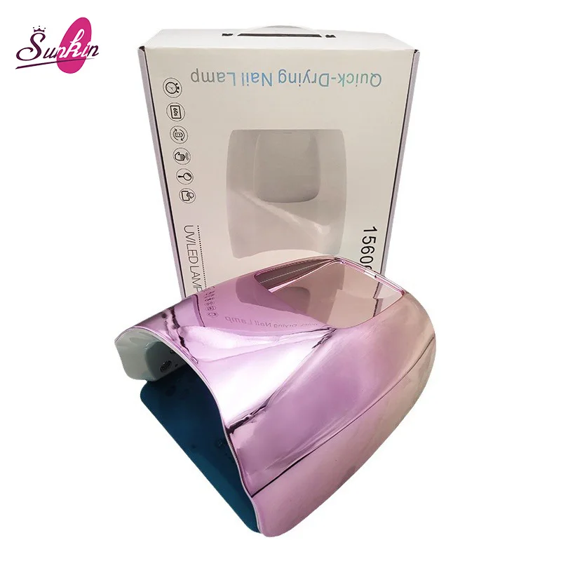 126W high-power nail phototherapy lamp for nail salons fast drying without smudging hands uv led nail lamp
