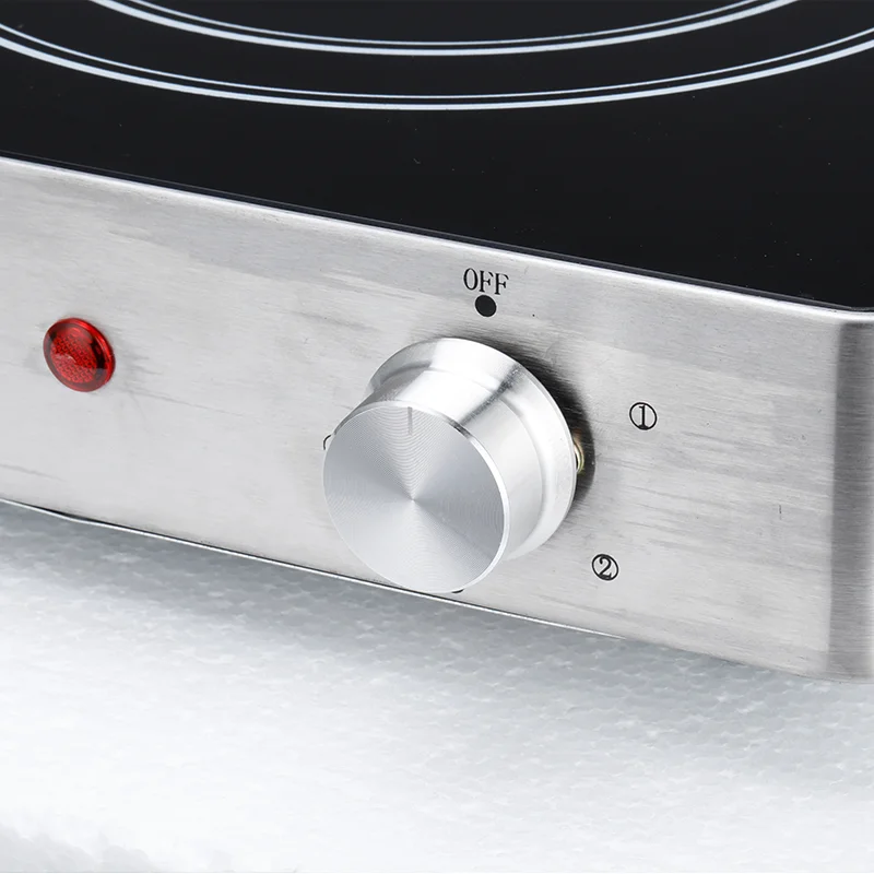 Eastar Aluminium Alloy Knob Thermal Ceramic Stove With Over Heat Protection Ceramic Stainless Stove
