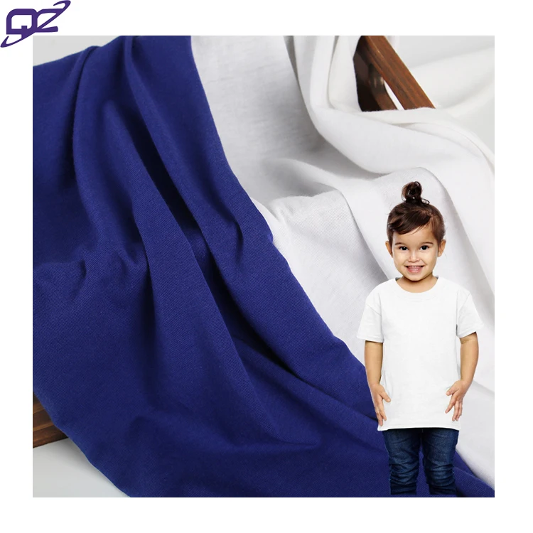 Eco-friendly micro modal viscose fabric 50/50 modal cotton combed cotton organic cotton jersey breathable for baby kids T-shirt