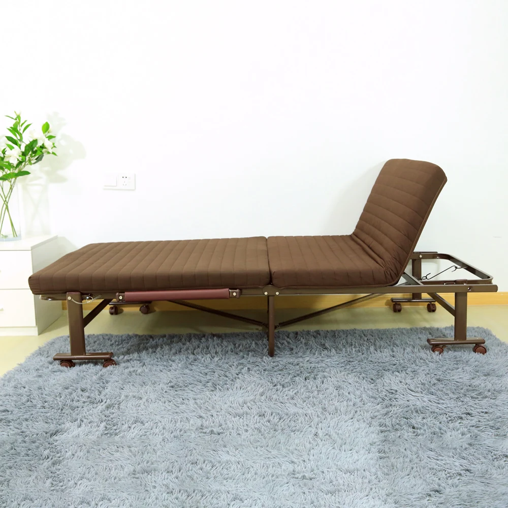 Niceway 350kg capacity folding mattress bed guest single portable folding cheap sofa bed