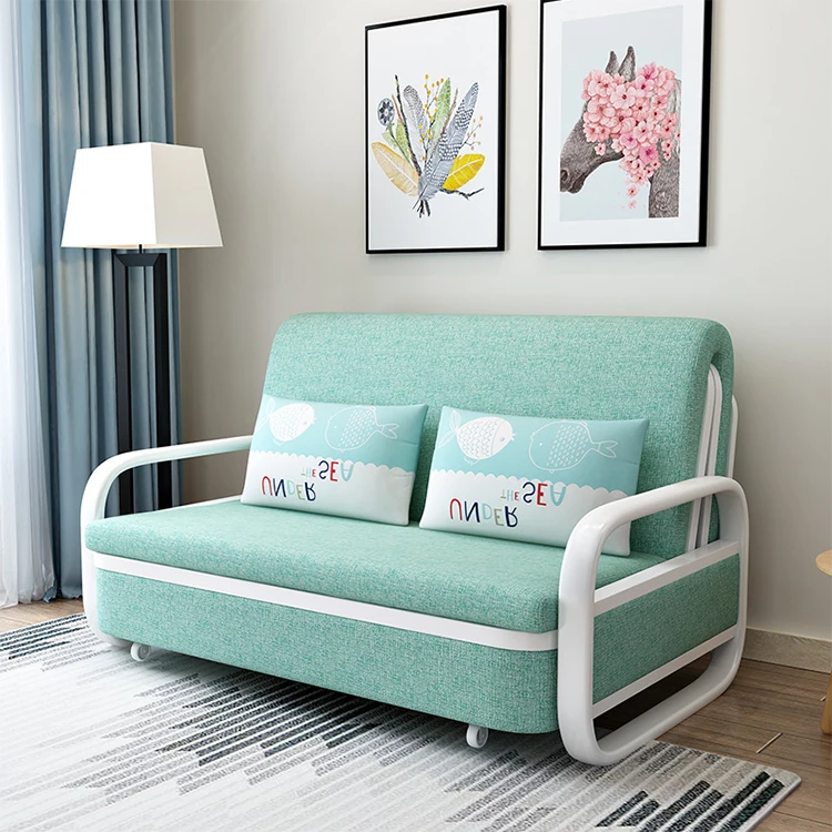 Sofa Cum Bed Folding Living Room Furniture Multifunctional Folding Sponge Latex Sofa Bed