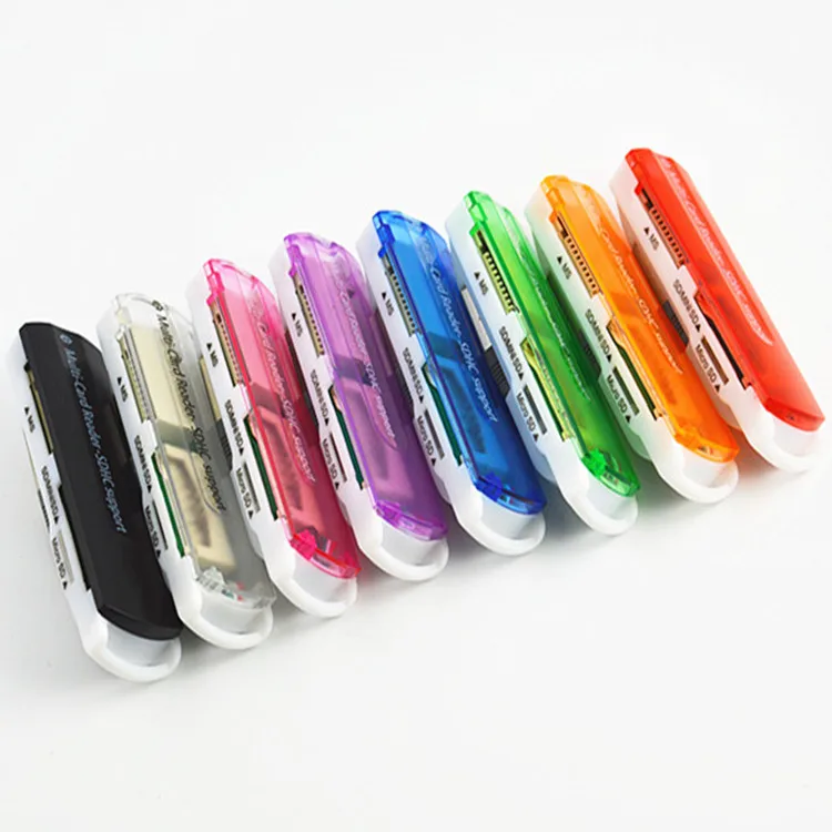 Multi Smart USB 2.0 Memory Card Reader writer TF SD MS XD M2 SDHD support