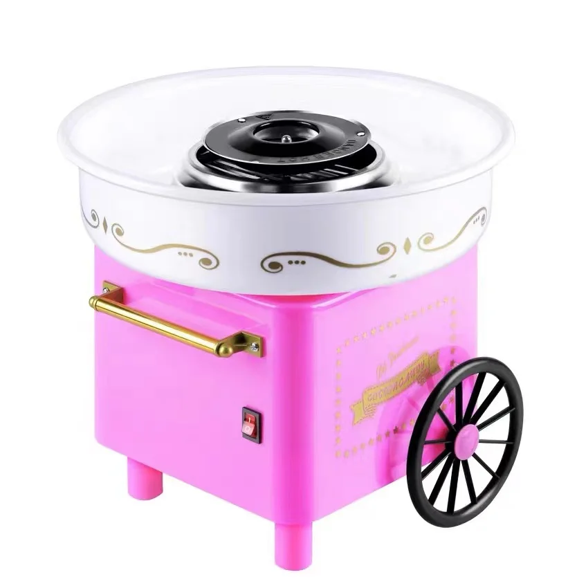 Popular Factory Price Large Stainless Steel Pink Commercial Cotton Candy Floss Making Machine