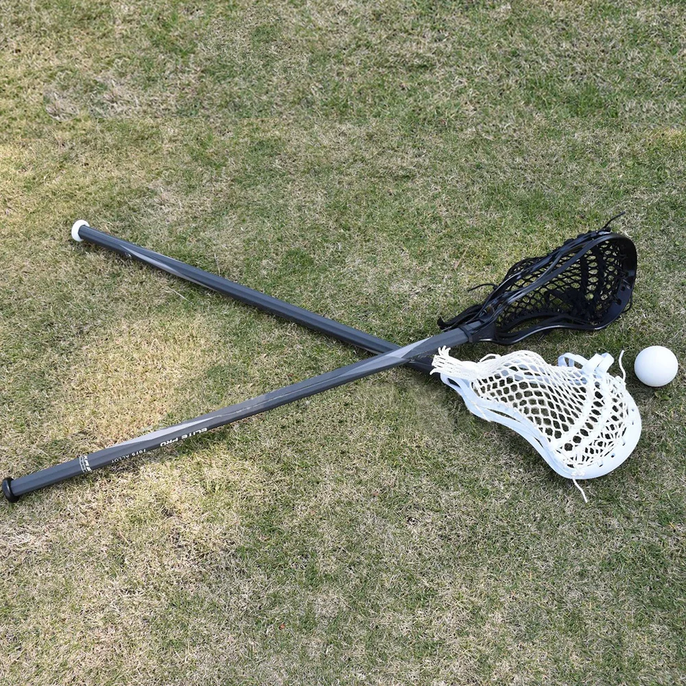 Bulk 7 Series Aircraft Aluminium Alloy 30 Inch Black Lacrosse Stick For Man