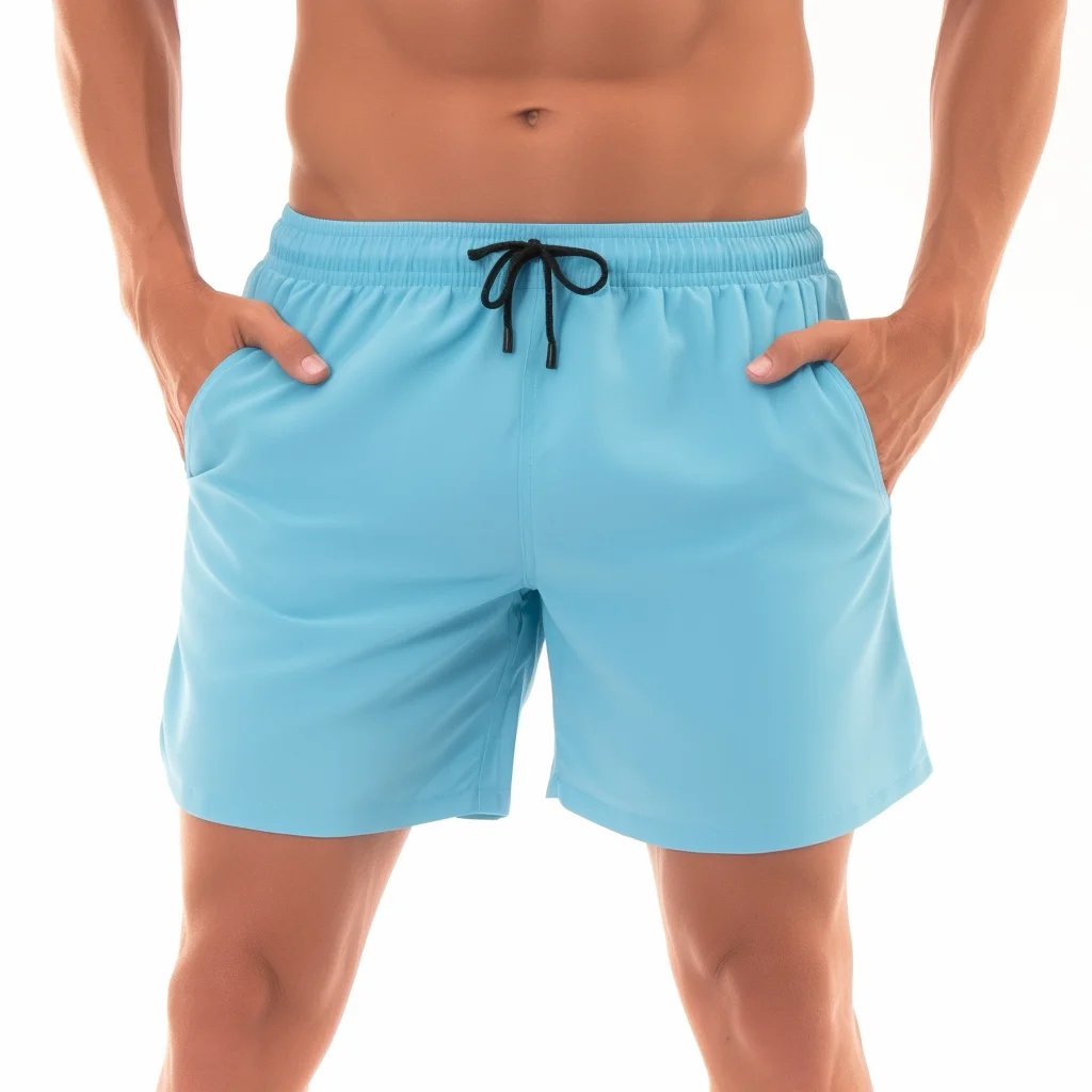OEM Custom Manufacturer beach shorts swimwear beachwear short pants fitness sportswear summer shorts swimming trunks