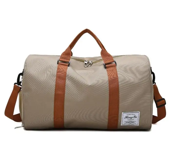 2022 дизайнерская многофункциональная спортивная сумка из ткани Оксфорд с отделением для обуви, оптовая продажа, Спортивная походная сумка с логотипом заказчика для плавания