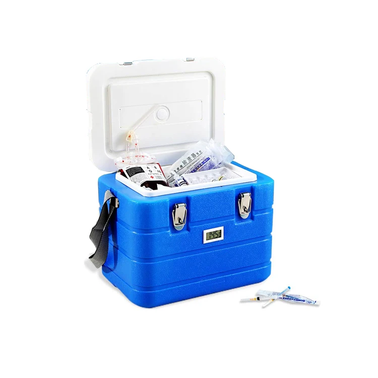 6L PU Foam Drugs Cold Storage Ice Container Blood Vaccine Portable Small Mini Medical Cooler Box
