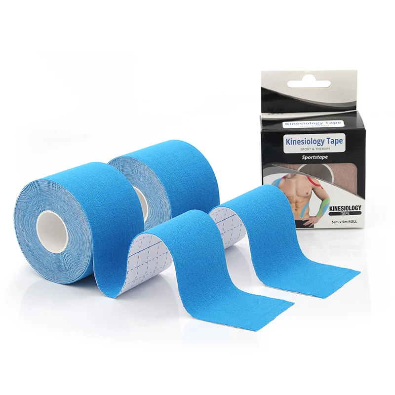 sensitive skin fitness hypoallergenic elastic sports kinesiology tape for pain relief and support