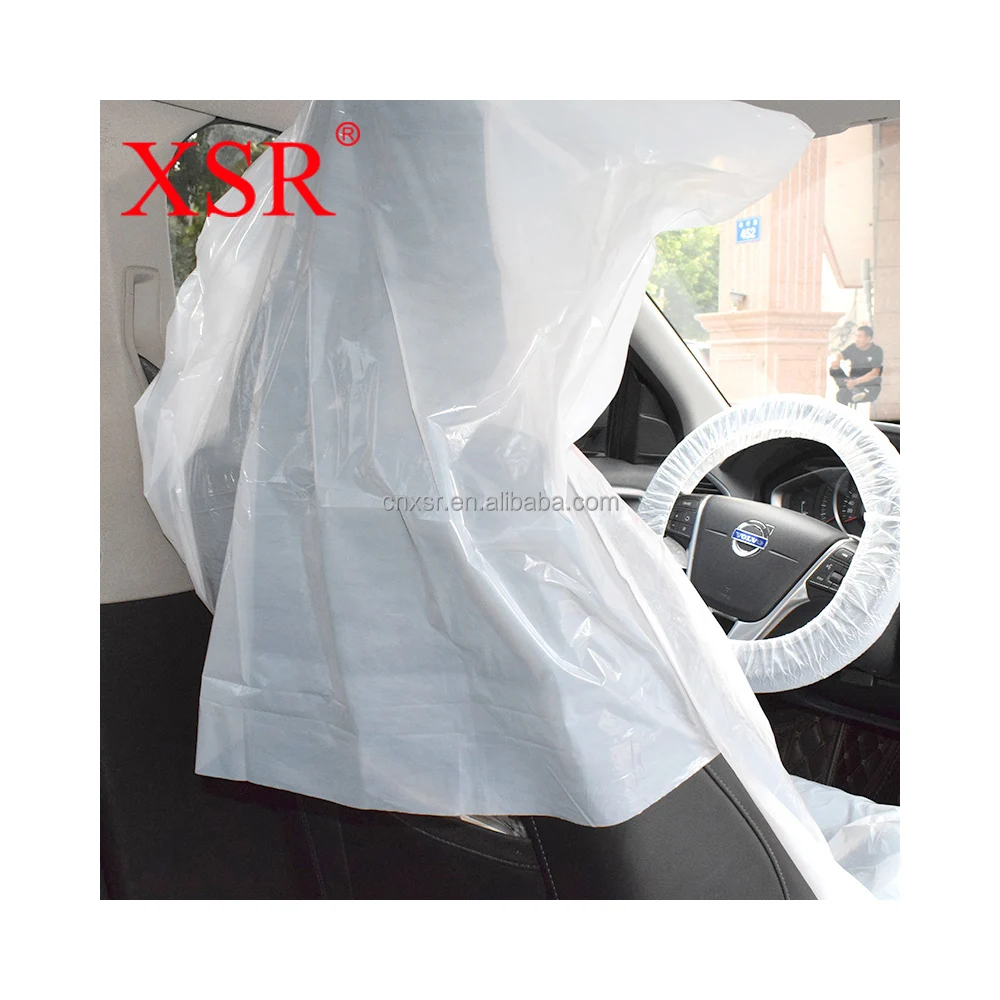 LDPE Plastic seat cover for car